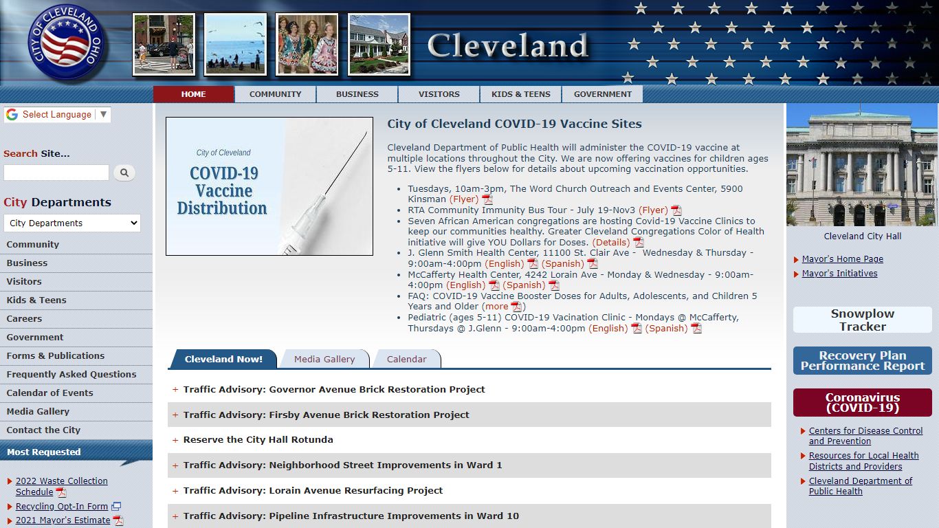 Home | City of Cleveland